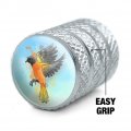 Baltimore Oriole Watercolor Northeastern Bird Tire Rim Wheel Aluminum Valve Stem Caps