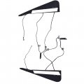 Wflnhb 54317135351 Convertible Top C Column Roof Repair Kit Replacement For 2000 2001 2002 2003 2004 2005 2006 Bmw Cover E46