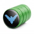 Batman Nightwing Logo Tire Rim Wheel Aluminum Valve Stem Caps