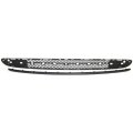 Front Bumper Grille For Mercedes Benz C320 C230 C240 2001 To 2007 Avantgarde Package Paint Match Center Molding Open Type 