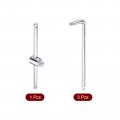 Uxcell 1 4 Drive Sliding Wrench Breaker Bar Set T-handle And L Shape Socket Extension Hand Tool Cr-v 4pcs
