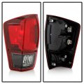 Acanii For 2018-2020 Toyota Tacoma Pickup W O Black Bezel Red Smoked Rear Tail Light Lamp Assembly Left Driver Side