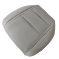 Front Driver Bottom Perforated Leather Seat Cover Gray For Acura Tl Base Sh Awd 2009 2010 2011 2012 2013 2014 Microfiber