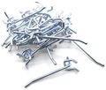 100-pcs Heavy Duty 6 X 1 4 H D Peg Board Hooks Czsh6a 