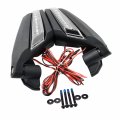 Utv Racing Side Led Turn Signal Mirrors Set For Can Am Maverick X3 Max And R 2017 2018 2019 Models Black Glass Lens