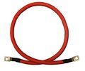 6 Awg Pure Copper Battery Inverter Cables Red And Black 7 Ft With 5 16 In Lugs For Solar Rv Car Boat