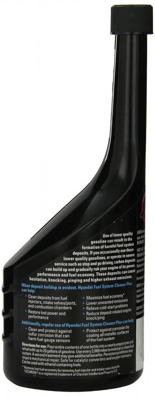 Genuine Hyundai Fluid 00232-19047 Complete Fuel System Cleaner