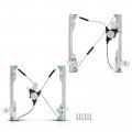 A-premium Power Window Regulator With Motor Compatible Nissan Altima 2007-2012 Sedan Only Auto-up Function Front Side 2-pc Set