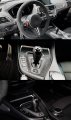 Real Carbon Fiber Suede Dct Shift Gear Console Trim Replacement Compatible For 2019-2021 Bmw F87 M2 Competition 