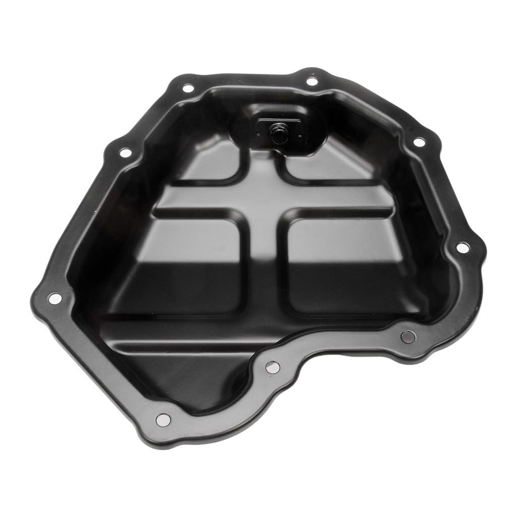 Engine Oil Pan For Nissan Juke 2011 To 2017 Steel Black Wet Sump 4 75 Quarts Capacity 2 In Max Depth Replaces 111101kc0b