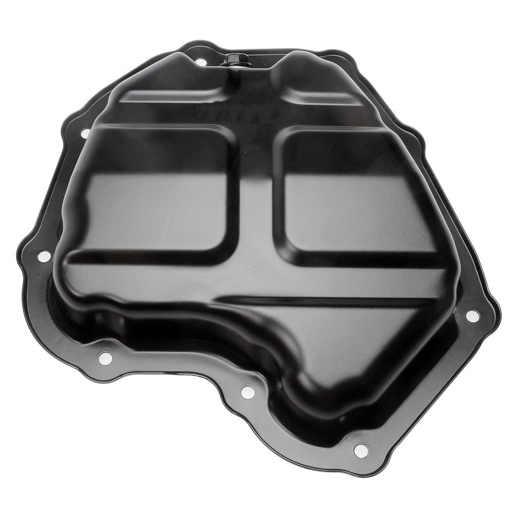 Engine Oil Pan For Nissan Juke 2011 To 2017 Steel Black Wet Sump 4 75 Quarts Capacity 2 In Max Depth Replaces 111101kc0b
