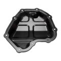 Engine Oil Pan For Nissan Juke 2011 To 2017 Steel Black Wet Sump 4 75 Quarts Capacity 2 In Max Depth Replaces 111101kc0b