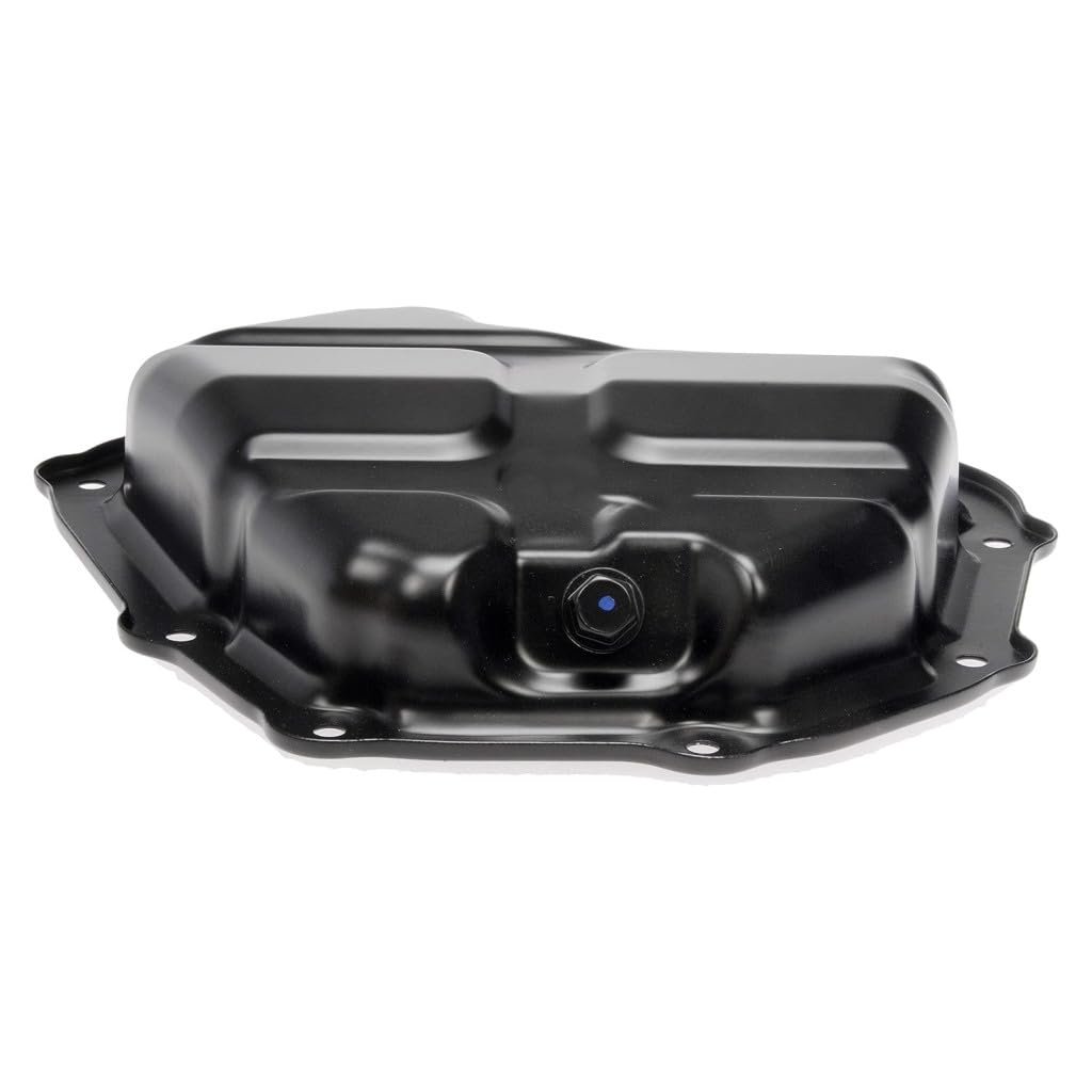 Engine Oil Pan For Nissan Juke 2011 To 2017 Steel Black Wet Sump 4 75 Quarts Capacity 2 In Max Depth Replaces 111101kc0b