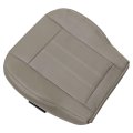 Front Driver Or Passenger Side Bottom Replacement Perforated Seat Cover Microfiber Leather Tan For Chrysler Town And Country