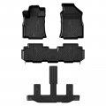 Mixsuper Floor Mats For 2019-2023 2024 Subaru Ascent 7 Passenger Only Fits Models With 2nd Row Bucket Seats All Weather Liners 