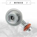 Motoforti Fuel Injection Pressure Regulator For Suzuki Boulevard C50 Vl800 2005-2019 Metal Silver Tone