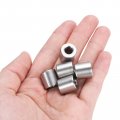 Uxcell 10pcs Stainless Steel Spacer 4 Bore X 2 Od Length Screw Standoff Bushing Plain Finish Round Metal For 1 Screws Bolts And
