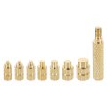 8 Pcs Heat Set Insert Tips For Threaded Inserts M2 5 M3 M4 M5 M6 M8 Soldering Irons Tool 3d Printing Components And Plastic