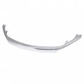 Ecotric Upper Bumper Grille Molding Compatible With 2010-2012 Ford Fusion Ae5z8200c Fo1217103 Front Grill Trims Plastic Abs