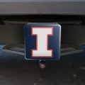 University Of Illinois Fighting Illini Logo Tow Trailer Hitch Cover Plug Insert