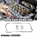1 Set Black Valve Cover Gasket Seal 11127572851 For Mini Cooper 2007-2012