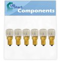 6-pack Light Bulb Replacement For Part Number Ap6009180 Oven Whirlpool