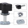 Universal Easy On Off Hard Top Fasteners Nuts Bolts Fits Jeep Wrangler Yj Tj Jk Models 1987-2017 