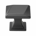 Gliderite 1 25 Inch Square Twisted Drawer Cabinet Knob 5865-mb 