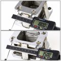Auto Dynasty Universal Stainless Steel T3 T4 Turbo Manifold Flange Adapter Swap Converter