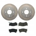 A-partrix Front Brake Pads And Rotors Disc Pad Set Rotor Fits Nissan 200sx 1995-1998 Sentra 1995-1999 Lucino 1996-2000 
