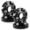 4 Pieces 1 0 Black Hub Centric Wheel Spacers 5x120 To Center Bore 66 9mm Compatible For 2010-2022 Camaro 2014-2020 Impala