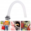 Wakauto Flexible Jerry Can Spout Nozzle 2pcs Long Plastic Gas Replacement Pour Aluminum Fuel Accessories