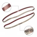 Uxcell 3 8-inch X 21-inch 9mm 533mm Sanding Belt 400 Grit Aluminum Oxide 12pcs