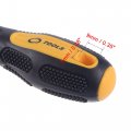 Uxcell 2 Phillips 7mm Slotted Magnetic Screwdriver Set 5 S2 Steel Round Shaft Non-slip Black Yellow Handle