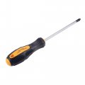 Uxcell 2 Phillips 7mm Slotted Magnetic Screwdriver Set 5 S2 Steel Round Shaft Non-slip Black Yellow Handle