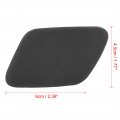 X Autohaux 51657199141 Car Front Left Headlight Washer Nozzle Cover For Bmw X5 2008-2013