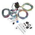 Universal 21 Circuit Wiring Harness Kit Replacement For Street Rod Hot Wires Extra Long 