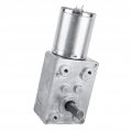 Dc 12v Reduction Motor 100rpm Reversible High Torsion Worm Geared For Window A Door Opener Miniature Winch
