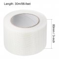 Uxcell Drywall Joint Tape Self-adhesive Fiberglass 3-inch X 98-feet Repair Patch Wall Hole Crack Mesh Size 2mm