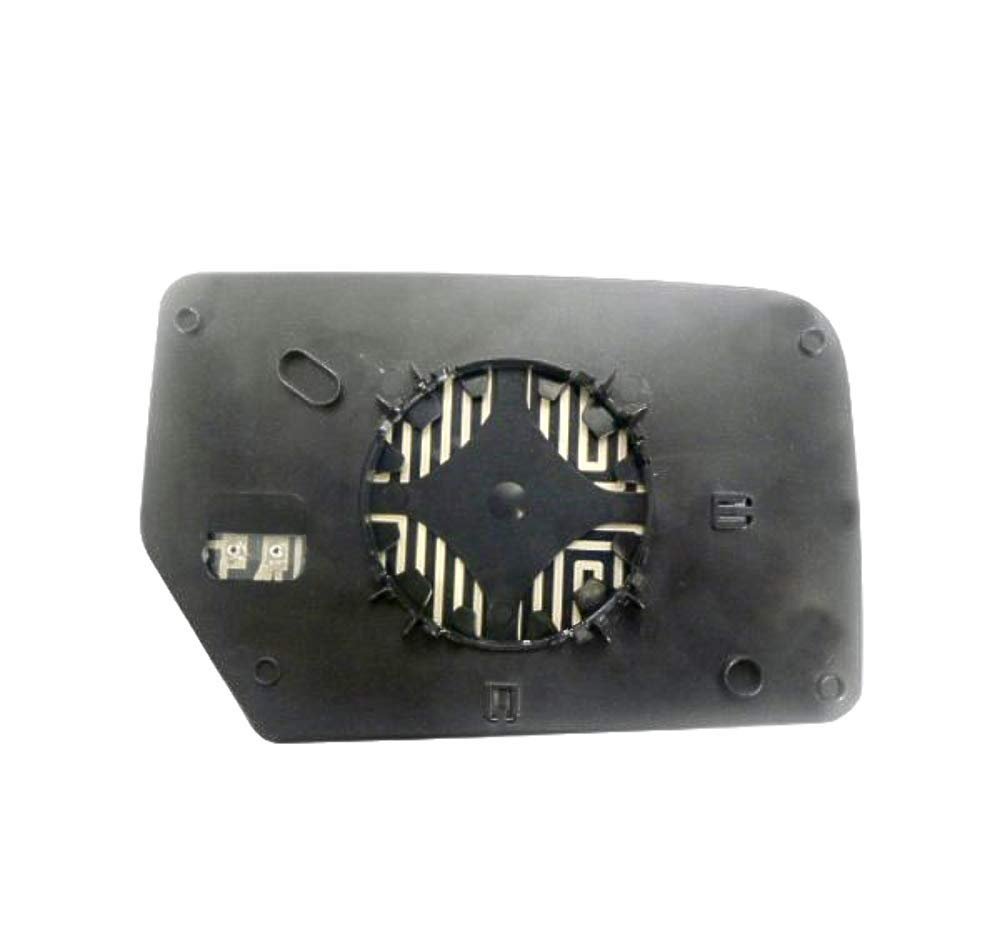 Left Driver Side Flat Mirror Glass Lens With Mounting Bracket For 07-11 Expedition 07-12 Navigator Heated 9 3 8 In Diagonally
