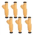 6 Pcs Fuel Injectors Replacement For Cherokee 1989-1998 Grand 1991-1998 Comanche 1987-1992 0280155702 0280155746 Fj583