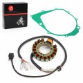 Stator With Gasket For Yamaha Warrior 350 Yf 1996-2001 Big Bear 350 1995-1997 Kodiak 400 1993-1998 3hn-85510-10-00