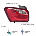 Tail Light Left Driver Side W Bulbs For Chevy Equinox 2018-2020 Gm2804132 19418086 84305803 Red Lens
