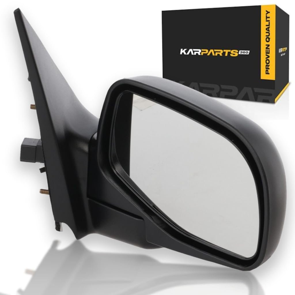 Passenger Side Door Mirror Ford Explorer 2002 2003 2004 2005 Replacement For Fo1321211 1l2z17682baa Black Standard Style