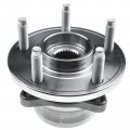 A-premium Rear Wheel Bearing And Hub Assembly With 5-lug Compatible Jaguar Xk 2007-2009 Xkr