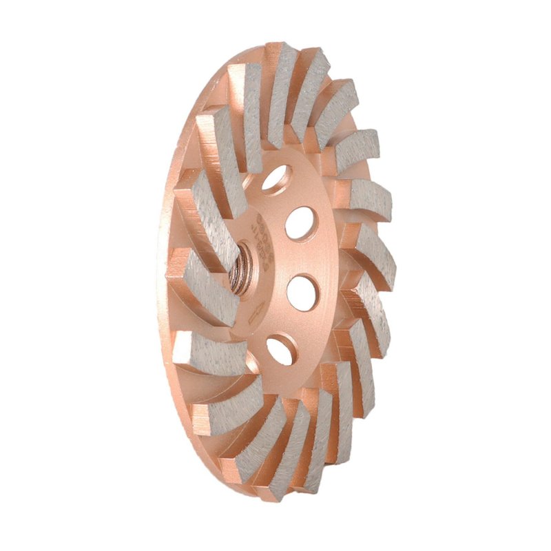 Marddpair 5 Inch 18 Turbo Segments 8 -11 Arbor Grinding Wheels Diamond Cup Fit For Concrete And Masonry Available