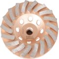 Marddpair 5 Inch 18 Turbo Segments 8 -11 Arbor Grinding Wheels Diamond Cup Fit For Concrete And Masonry Available