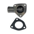 Engine Coolant Thermostat Housing For Chevy Lumina 1993 Metal Natural Finish 180 Degrees Neck Angle 3 Mounting Holes 1 25 In 