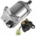 Caltric Starter With Relay Solenoid Compatible Honda Trx250te Recon 250 2x4 2008-2020 Starting Motor