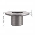 Uxcell M10x25x1 6mm Tee Nut Carbon Steel T-nut Mounting Hardware Fitting Fastener Through Hole Flange Insert Female Thread
